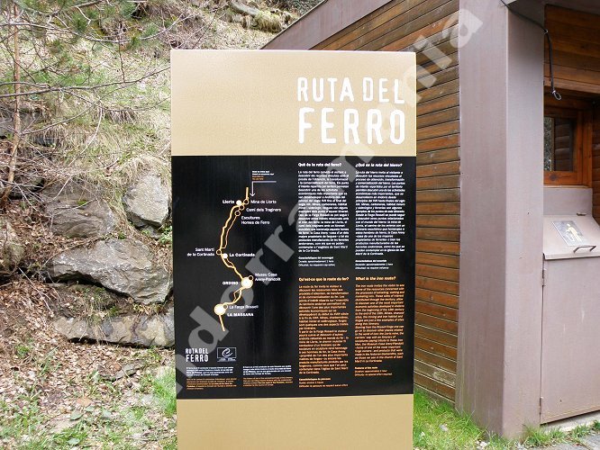 La Ruta del Ferro Ordino (Andorra) - Informaci&oacute;n sobre la Ruta del Hierro.