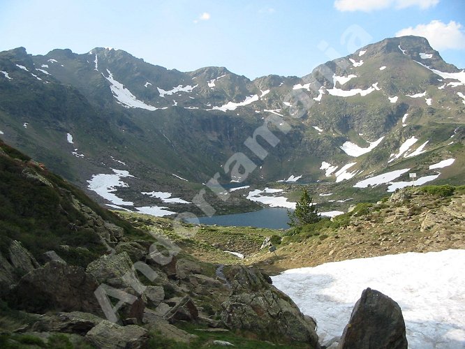 Llacs de Tristaina Andorra - Lacs de Tristaine Ordino Arcalis Andorre.